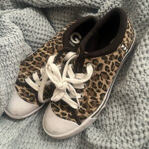 Guess Leopard Print Sneakers